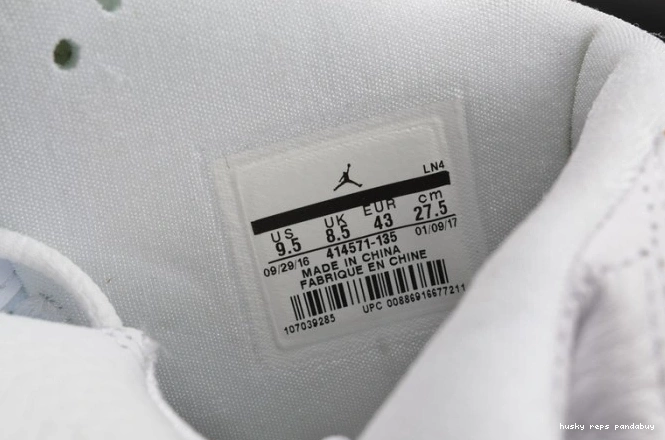 Rep Husky RETRO 13 AIR white mens 414571-135 JORDAN 